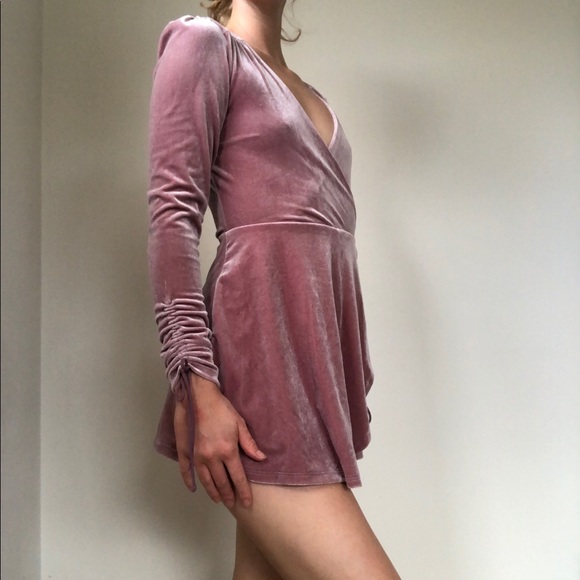 Urban Outfitters Other - UO Velvet Romper